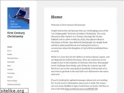 Sites similar to firstcenturychristianity.net