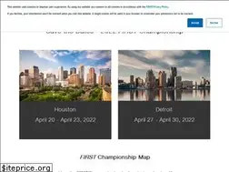 Sites similar to firstchampionship.org