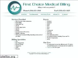 Sites similar to firstchoice-medical.com
