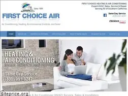 Sites similar to firstchoiceair.com
