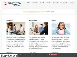 Sites similar to firstchoiceamericacu.org