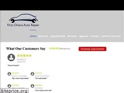 Sites similar to firstchoiceautorepairs.com