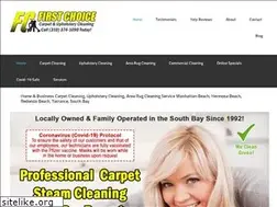 Sites similar to firstchoicecarpetcleaning.net