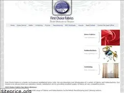 Sites similar to firstchoicefabrics.co.za