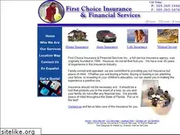 Sites similar to firstchoiceinsuranceinc.com