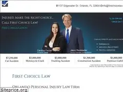 Sites similar to firstchoicelaw.com