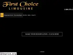 Sites similar to firstchoicelimo.com