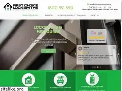 Sites similar to firstchoicelocksmiths.com.au