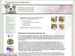 Sites similar to firstchoicenaturals.com
