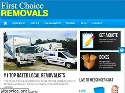 Sites similar to firstchoiceremovals.com.au