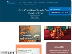 Sites similar to firstchristianolathe.org