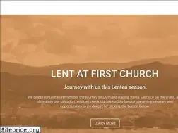 Sites similar to firstchurch.cc