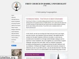 Sites similar to firstchurchbarreuu.org