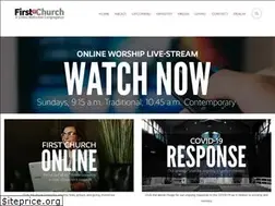 Sites similar to firstchurchcl.org