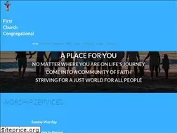 Sites similar to firstchurchfairfield.org