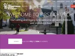 Sites similar to firstchurchjamaica.org