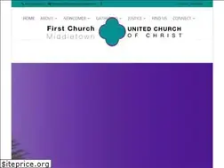 Sites similar to firstchurchmiddletown.org