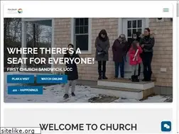 Sites similar to firstchurchsandwich.org