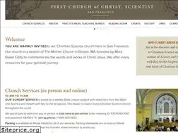 Sites similar to firstchurchsf.com