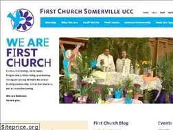 Sites similar to firstchurchsomerville.org