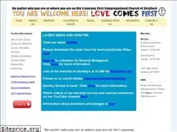 Sites similar to firstchurchstratford.org