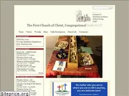 Sites similar to firstchurchsuffield.org