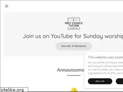 Sites similar to firstchurchtucson.org