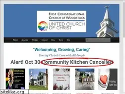 Sites similar to firstchurchwoodstock.org