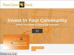 Sites similar to firstcitrus.com