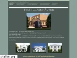 Sites similar to firstclass-haeuser.de