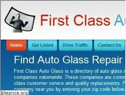Sites similar to firstclassautoglass.com