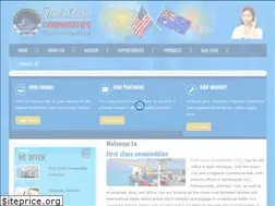 Sites similar to firstclasscommodities.com