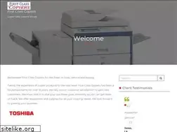 Sites similar to firstclasscopiers.com