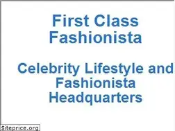 Sites similar to firstclassfashionista.com