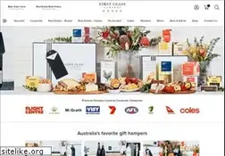 Sites similar to firstclasshampers.com.au