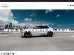 Sites similar to firstclassrentacar.com