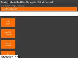 Sites similar to firstclasstowing.com