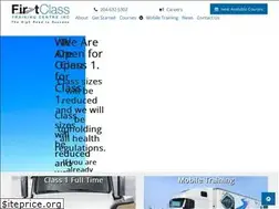 Sites similar to firstclasstrainingcentre.com