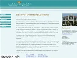Sites similar to firstcoastderm.com