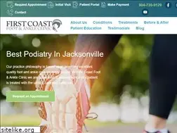 Sites similar to firstcoastfootclinic.com