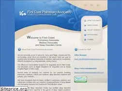 Sites similar to firstcoastpulmonary.com