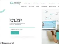Sites similar to firstcodeacademy.com