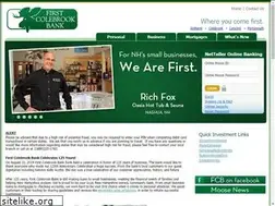 Sites similar to firstcolebrookbank.com