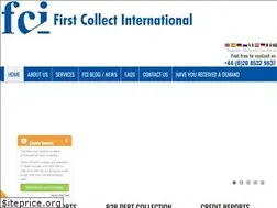Sites similar to firstcollect.com