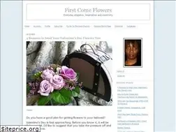 Sites similar to firstcomeflowers.typepad.com
