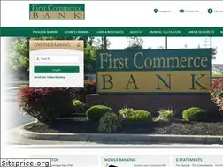 Sites similar to firstcommercebank.net