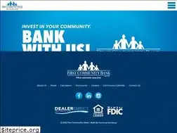 Sites similar to firstcommunity.net