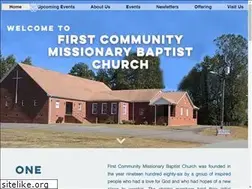 Sites similar to firstcommunitymbc.org