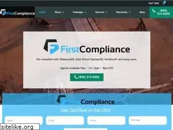 Sites similar to firstcompliancesafety.com
