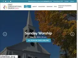 Sites similar to firstcongregationalchurchmilton.org